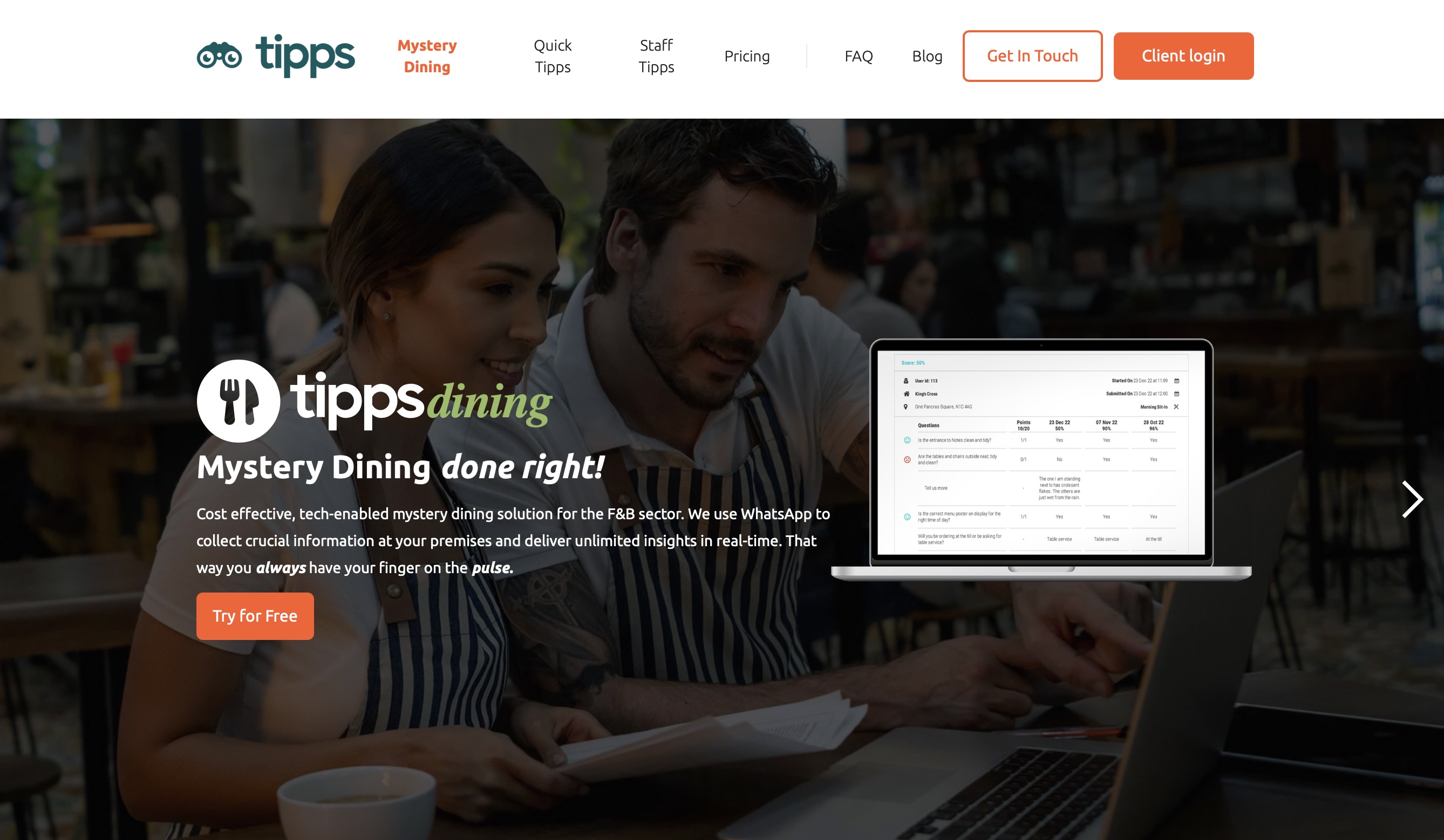 Tipps Corporate Website gallery 1