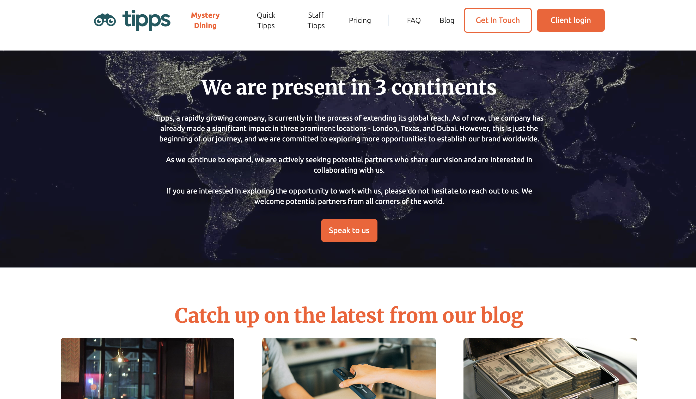Tipps Corporate Website gallery 2